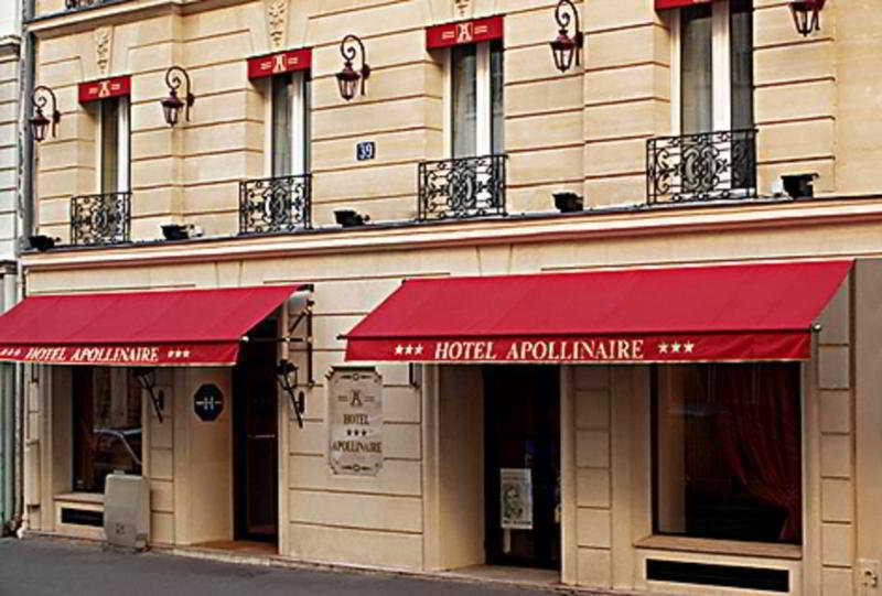 Apollinaire Hotel Paris Eksteriør billede